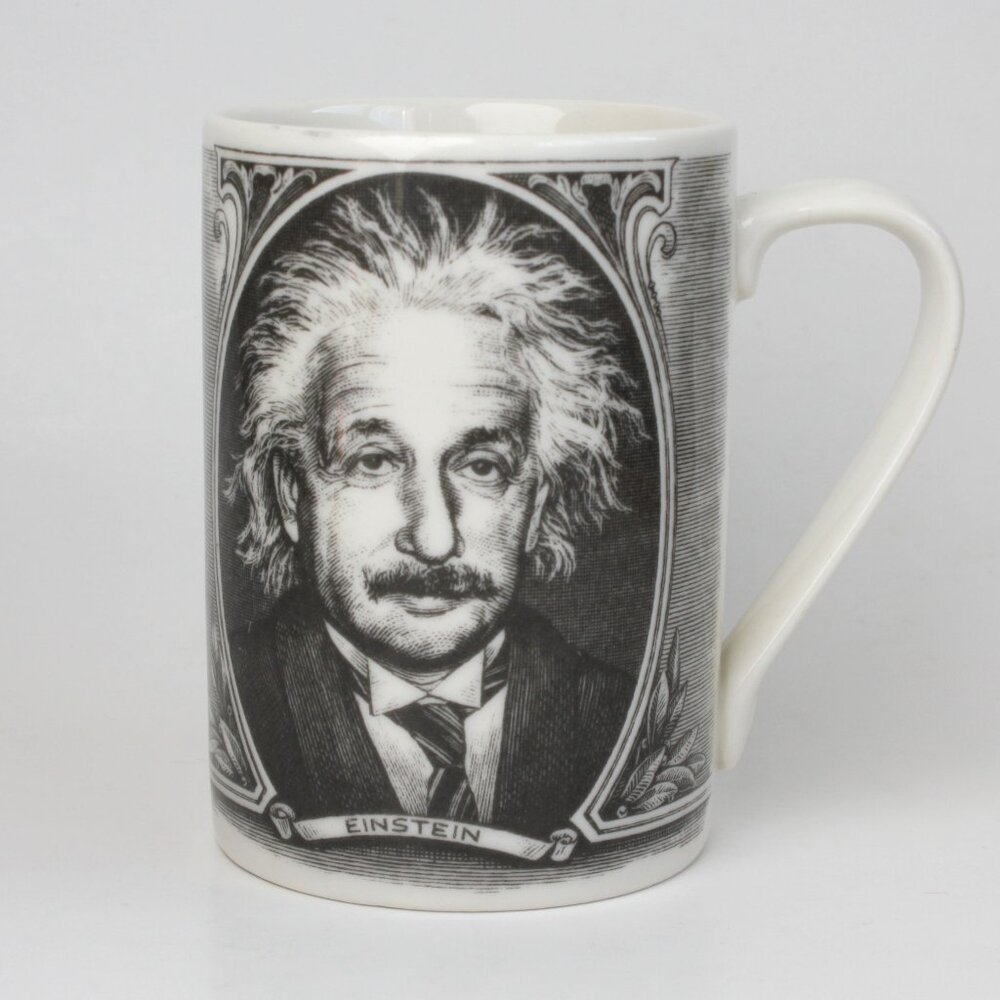 Vintage 222  Fifth Slice of Life Mug Albert Einstein Mug